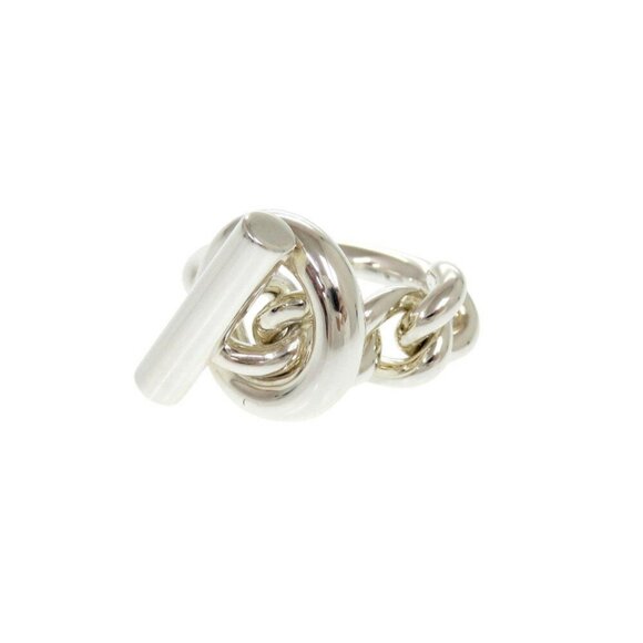 HERMES Silver Ring - Picture 1 of 9